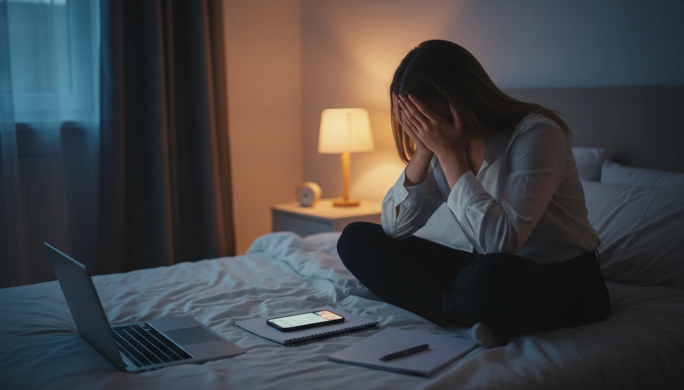 Cansaço mental feminino quando descansar não resolve.