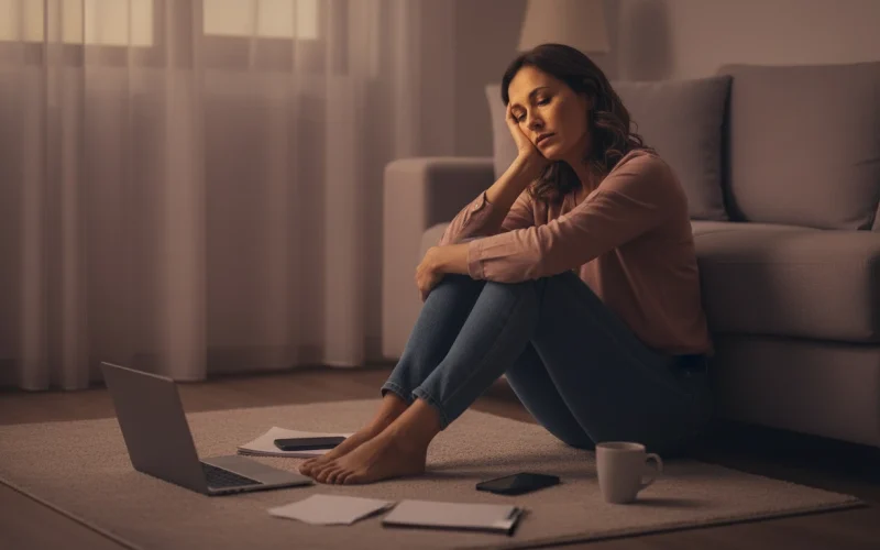 Burnout Feminino descubra o seu nível de esgotamento